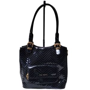 Ted Baker Black Vinyl Tote
